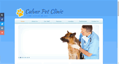 Desktop Screenshot of culverpetclinic.com